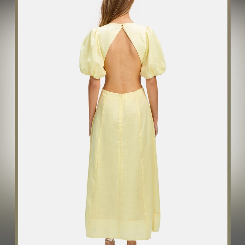Bardot Malina midi dress in sunshine - Picture 4 of 6